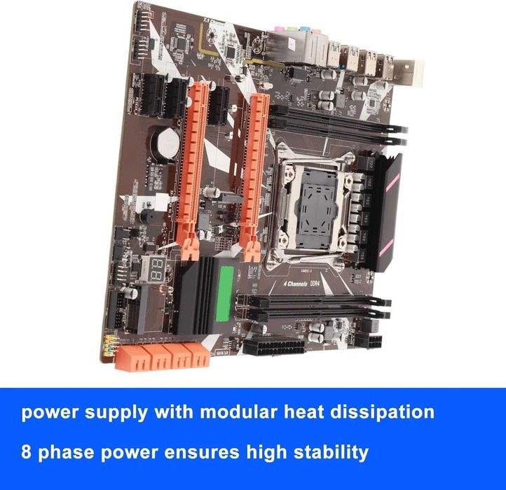 Placă de bază X99 DDR4 LGA2011-3, resigilată, 2 ani garanție