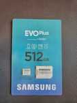 Карта памет Samsung EVO Plus, microSDXC, UHS-I, 512GB, Адаптер