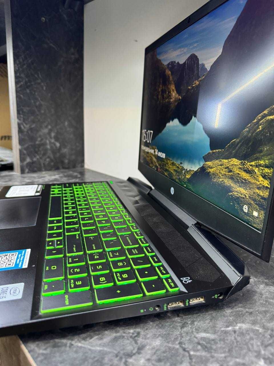 Мощный игравой ноутбук HP Pavilion Intel Core i5-10300H