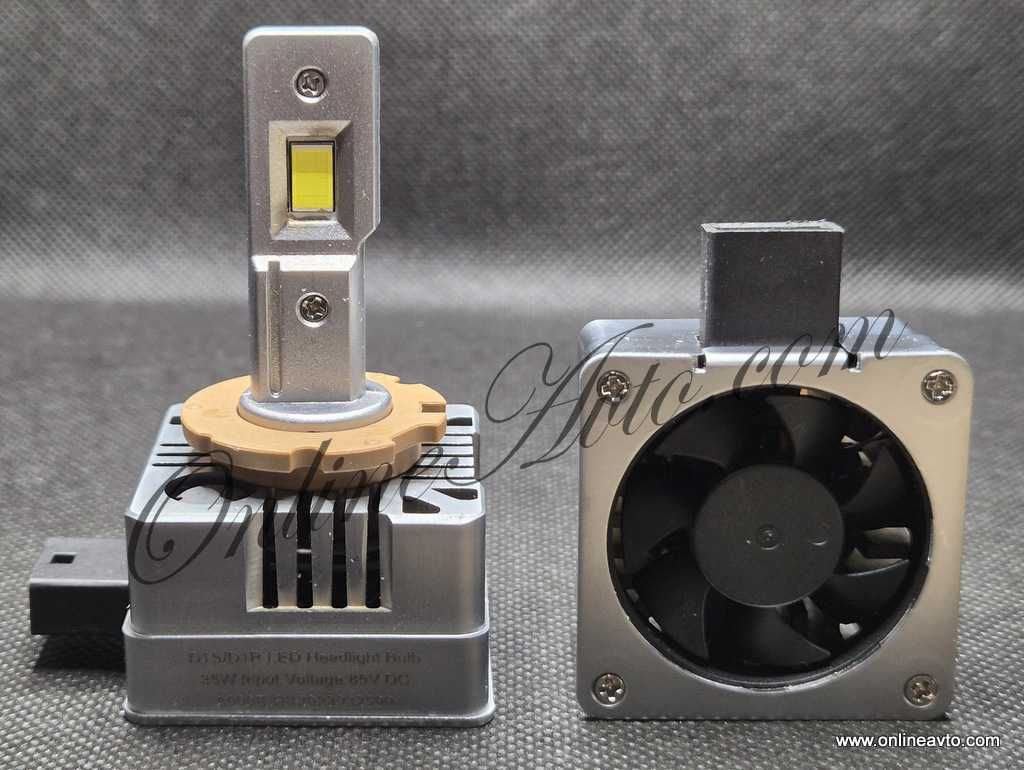 D1S Крушки LED 70W 9000Lm+300% Plug&Play 6000k Canbus Д1С Бели Лед 85V