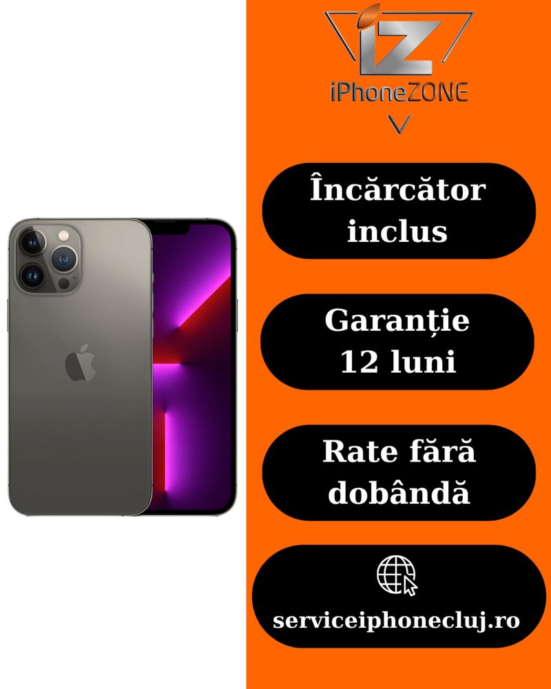 Magazin Vinde Iphone 13 Pro Max 256GB 100% Garantie