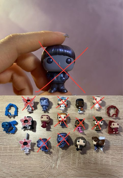 Stranger things Kinder joy фигурки