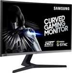 Samsung Odyssey CRG5 27” – Извит 240Hz гейминг Монитор с NVIDIA G-SYNC