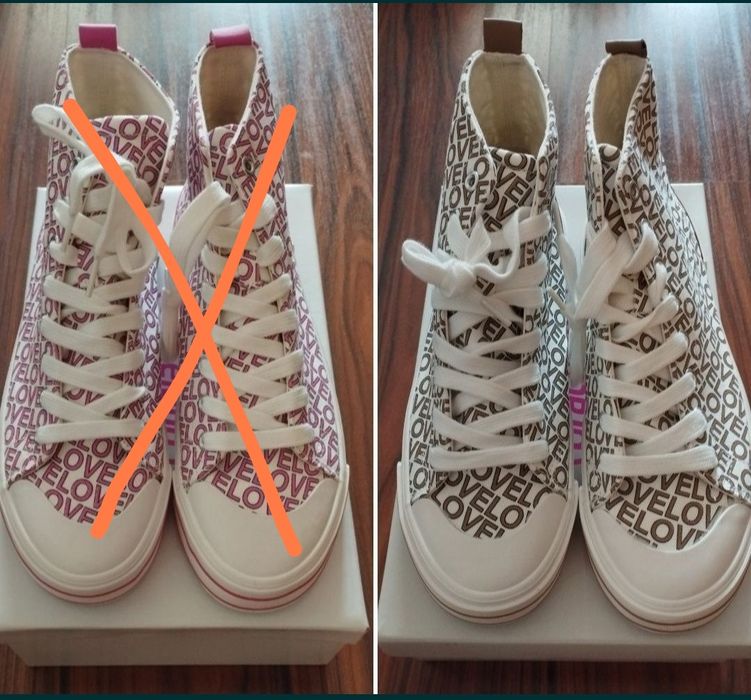 Нови високи кецове, 39 номер