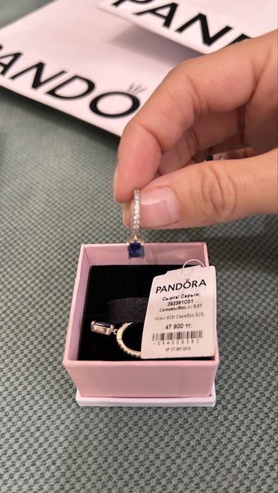 Серьги Pandora оригинал