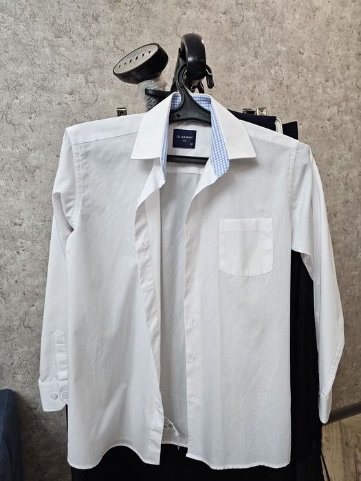 Школьный костюм на мальчика. Рубашка, брюки, жилетка (можно по-отдельн