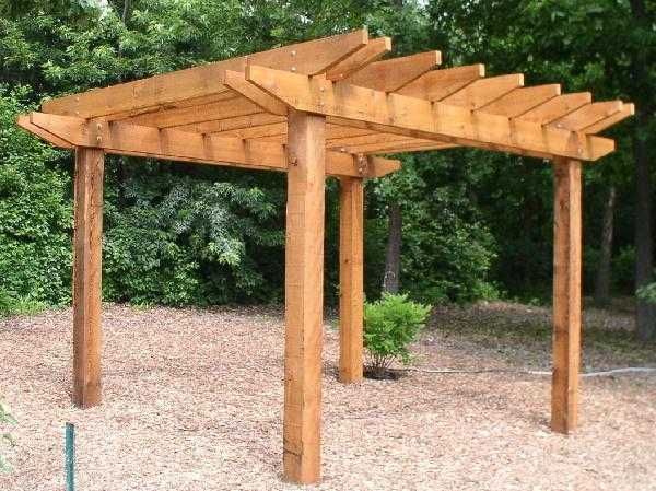 Pergola stil asiatic