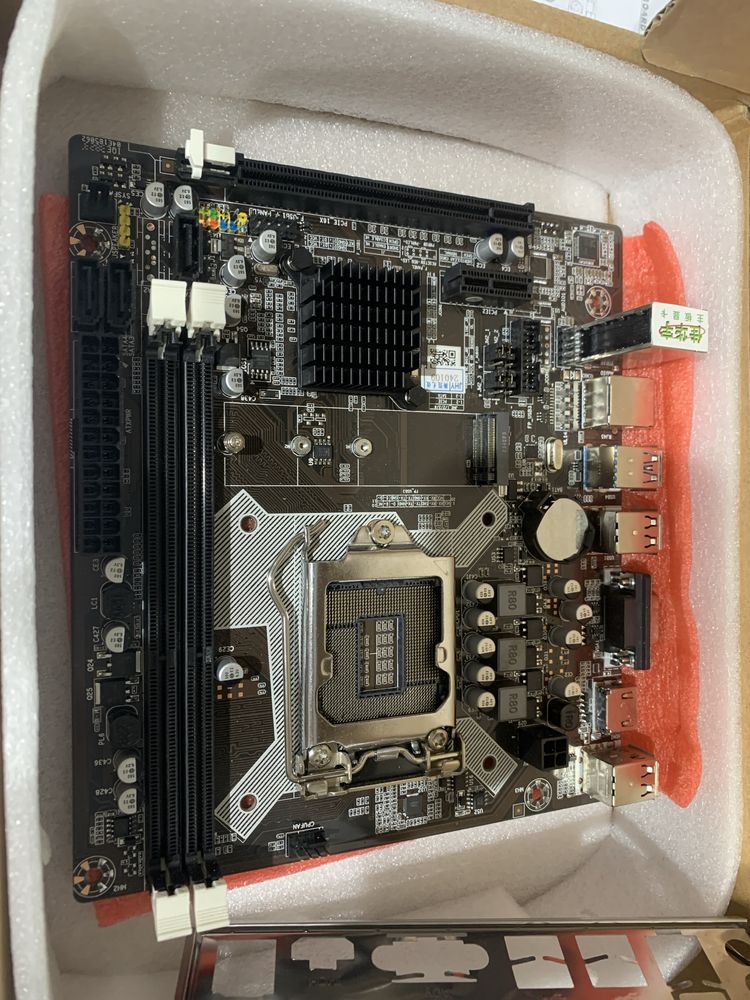 Placa baza Tosuny H81 LGA 1150 PC SATA USB3.0 PCI-E x16 HDMI+16Gb DDR3