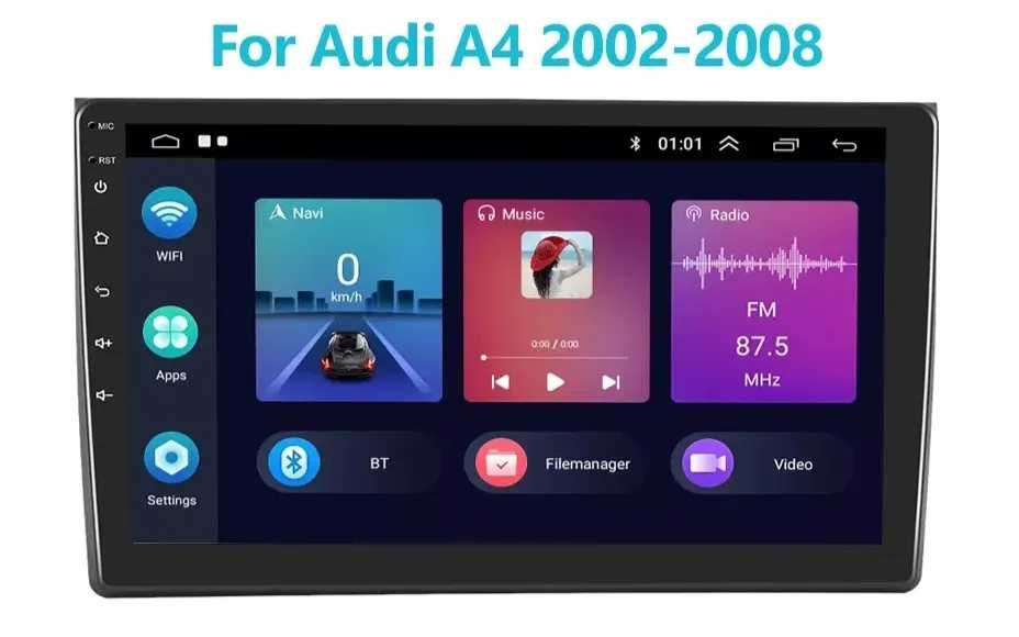 Мултимедия Audi A4 B6 B7 Android Ауди А4 GPS Навигация