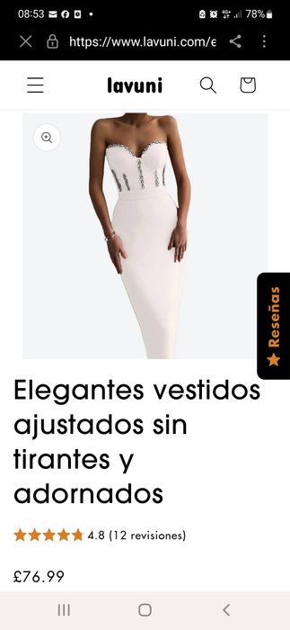 Vand rochie bandage nou alb cununie civila botez marime M