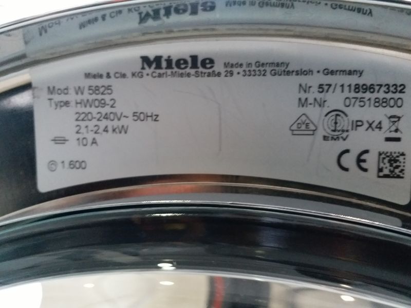 Пералня MIELE W5825 7кг Пчелна пита Внос от Германия