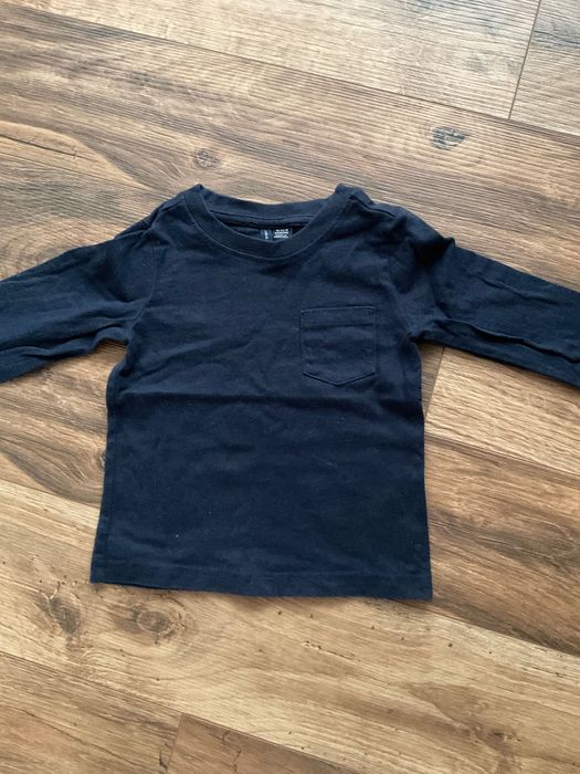 9 Детски блузи/бодита с дълги ръкави, размер 12-24 мес.