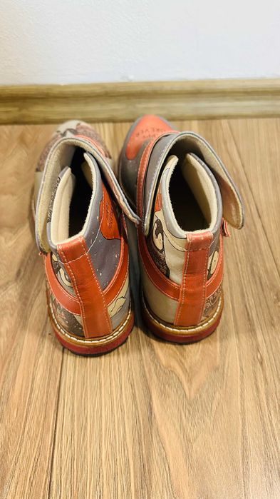 Dogo Vegan Leather Multicolored Chelsea Boots - Happy Forever, 38