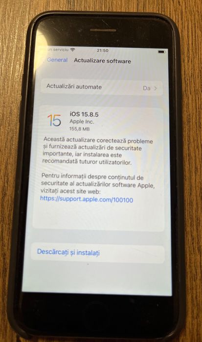 iPhone 7 Black 32GB - Baterie 100% Nouă! Stare bună de funcționare