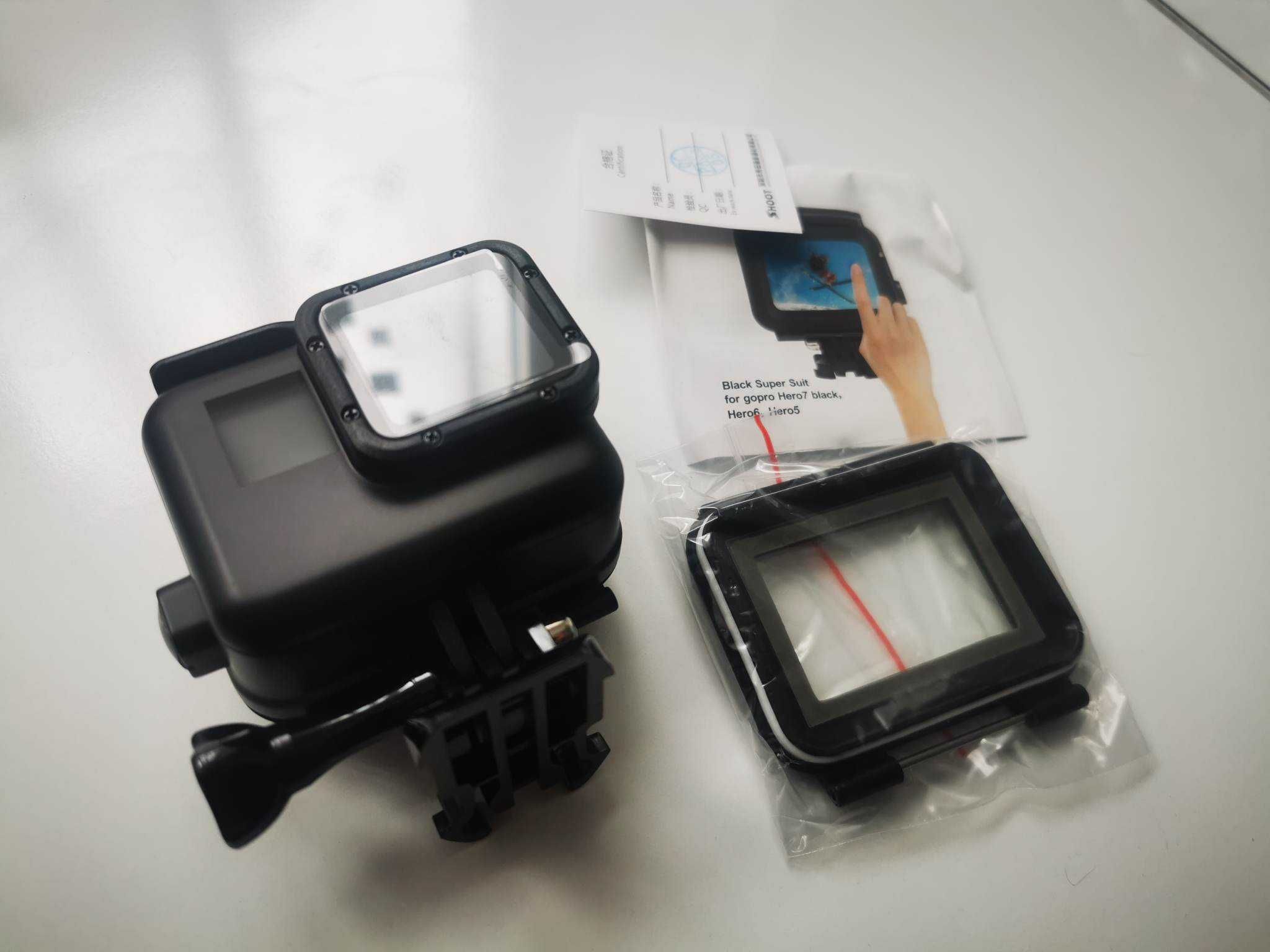 Carcasa subacvatica Super Suit Gopro 5 6 7 black waterproof case apa