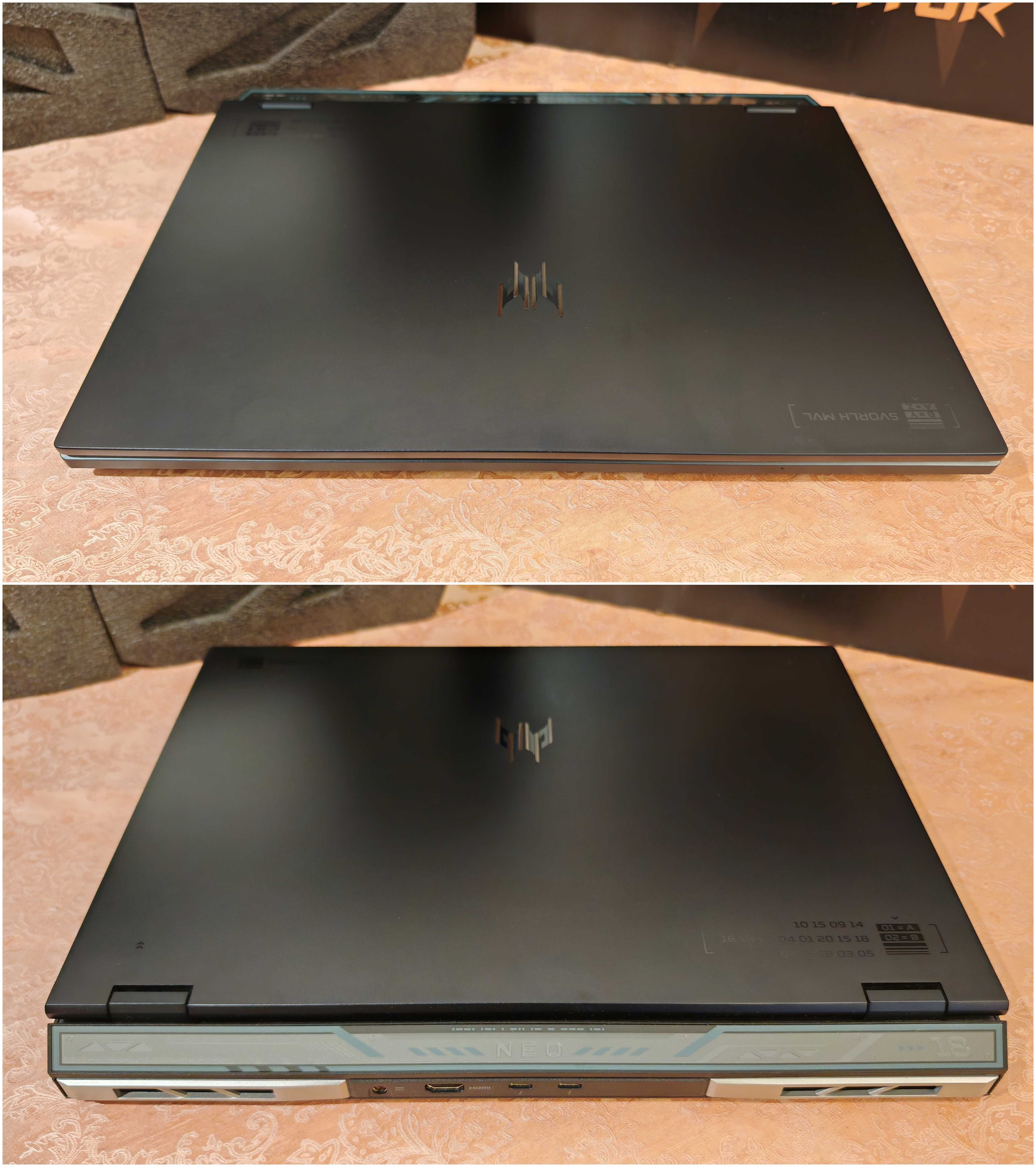 RTX 4070 8GB/Core i7-14700HX/16GB RAM/1TB SSD/18'QHD 165Hz/Predator 18