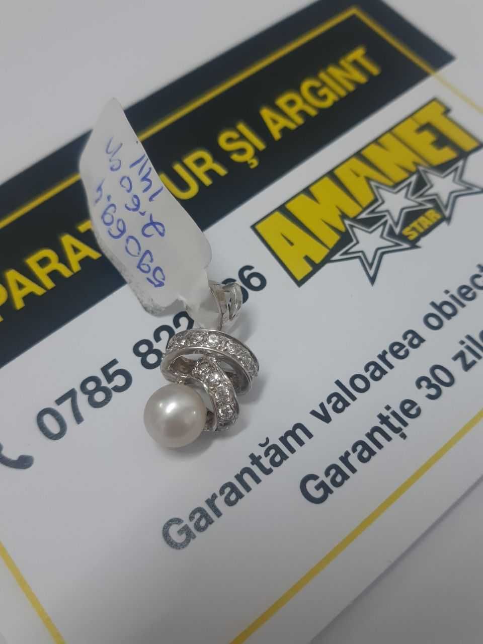 Pandantiv aur alb 2.60gr (m1) staramanet