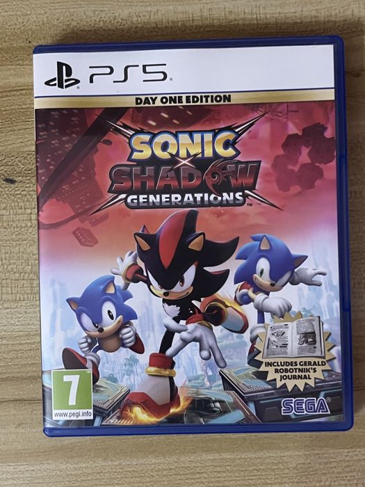 Игра Sonic x Shadow generations day one edition ps5