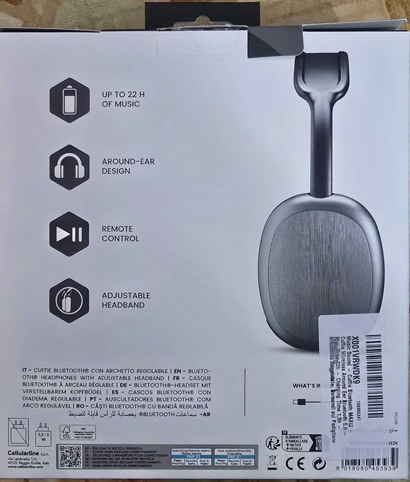 Vand casti bluetooth Music Sound Maxi 2 sigilate