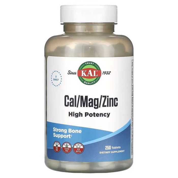 KAL Кальций магний и цинк калций Cal / Mag / Zinc