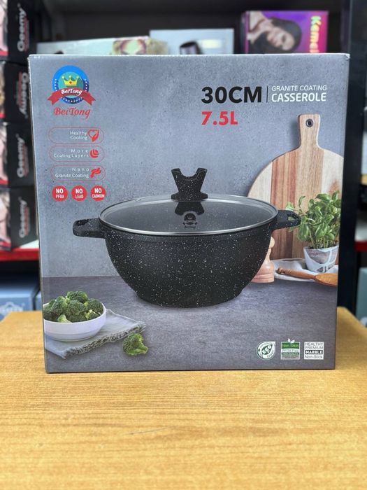 Казан, чугунный казан, антипригарный казан