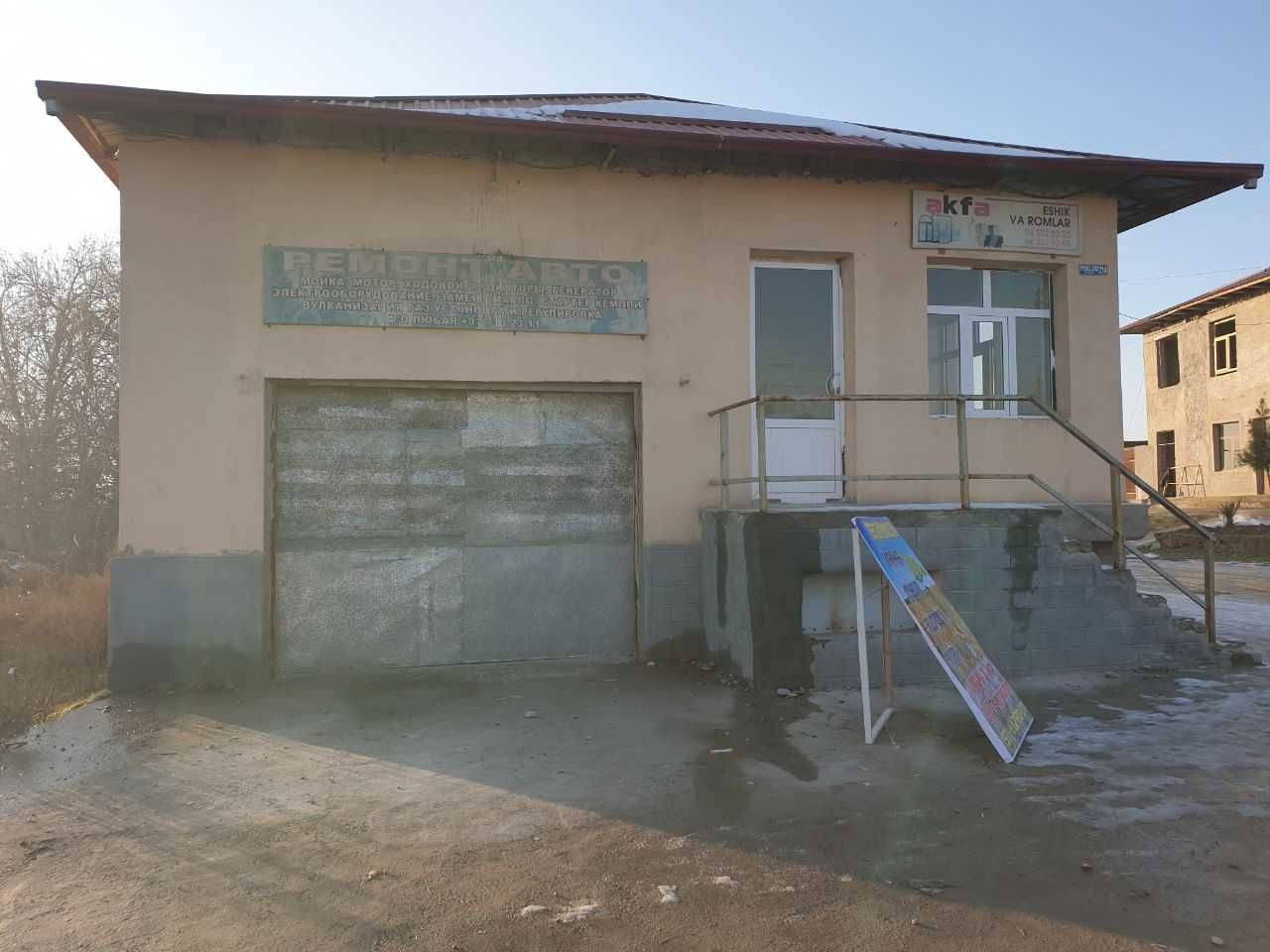 Chinoz tumanida tegirmon binosi bolib tolash sharti asosida sotilmoqda