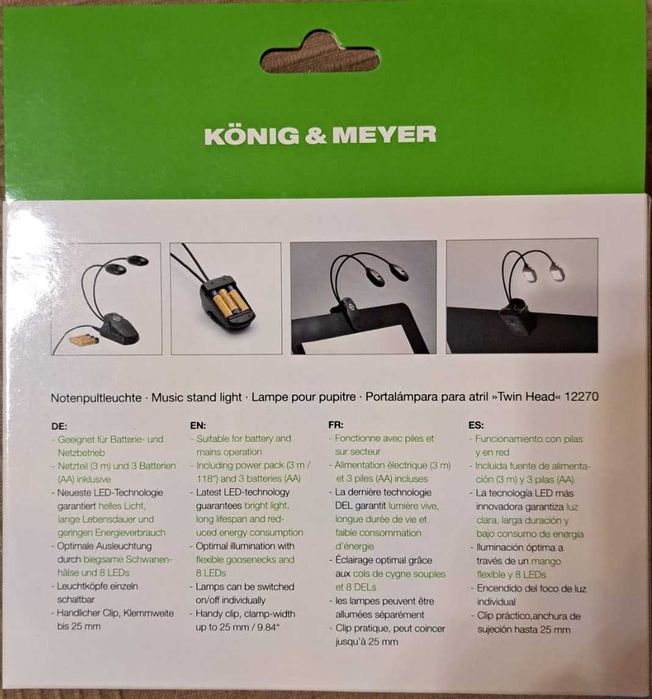 Lampa pupitru K&M 12270