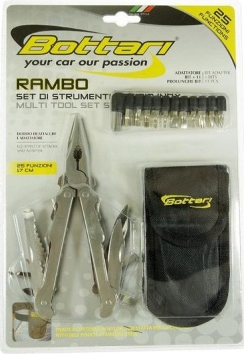 Patent / clește multifuncțional Bottari Rambo 25 funcții