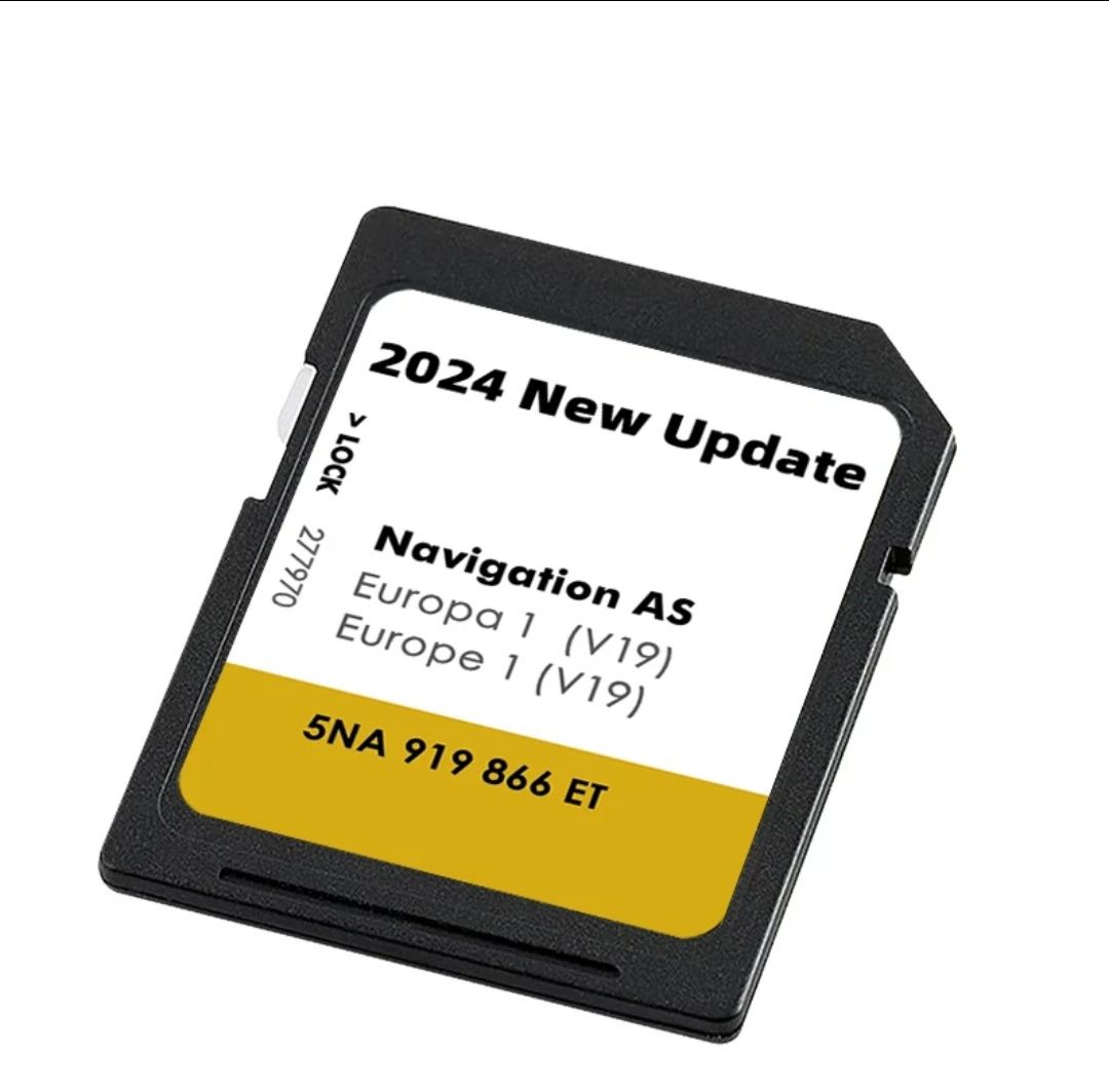 Carduri cu Hărți 2024-2025 Vw , Skoda , Seat