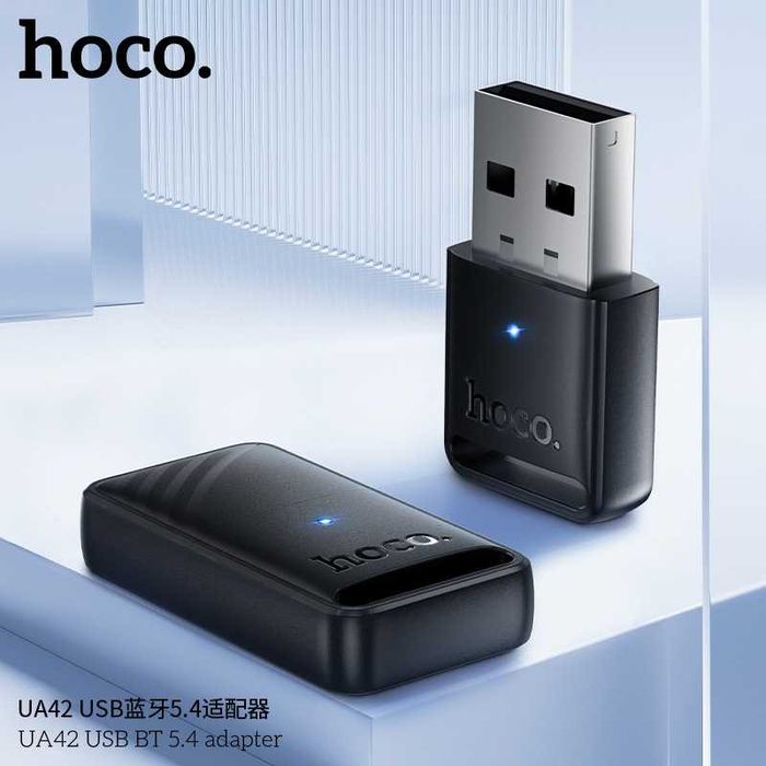 Hoco UA42 Adapter Usb to Bluetooth v5.4 multi-device speed 4.0 Mbps