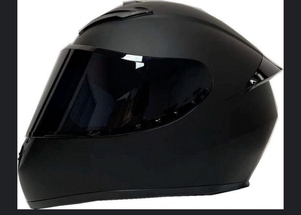 Мотошлем GIKE черный