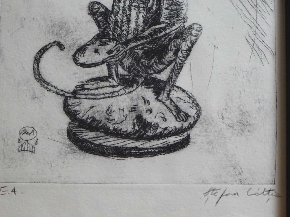 Gravura, Stefan Caltia ‘Personaj de circ’