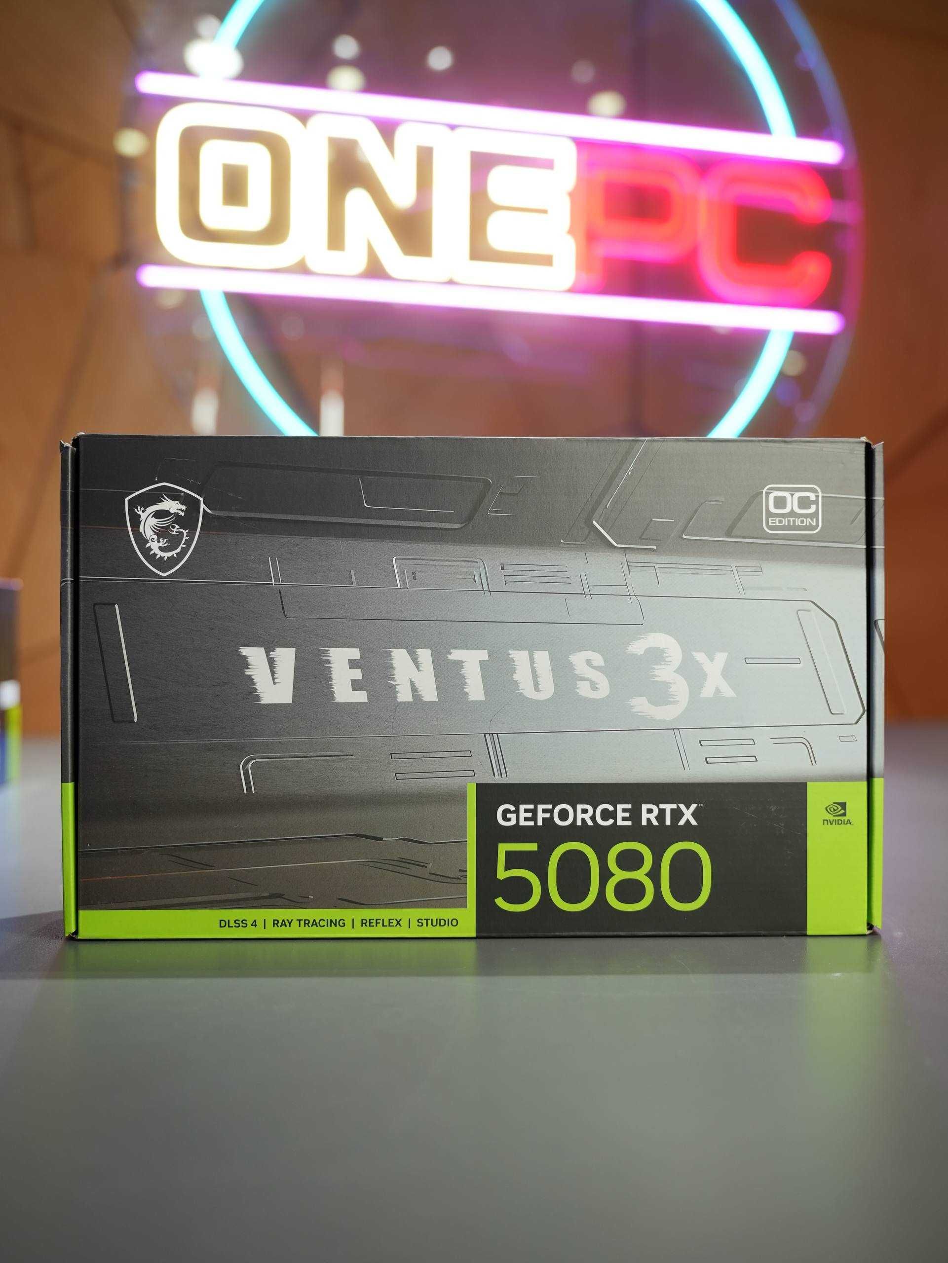 [Новый] Видеокарта MSI VENTUS 3X RTX5080 16GB (Форма оплаты ЛЮБАЯ]