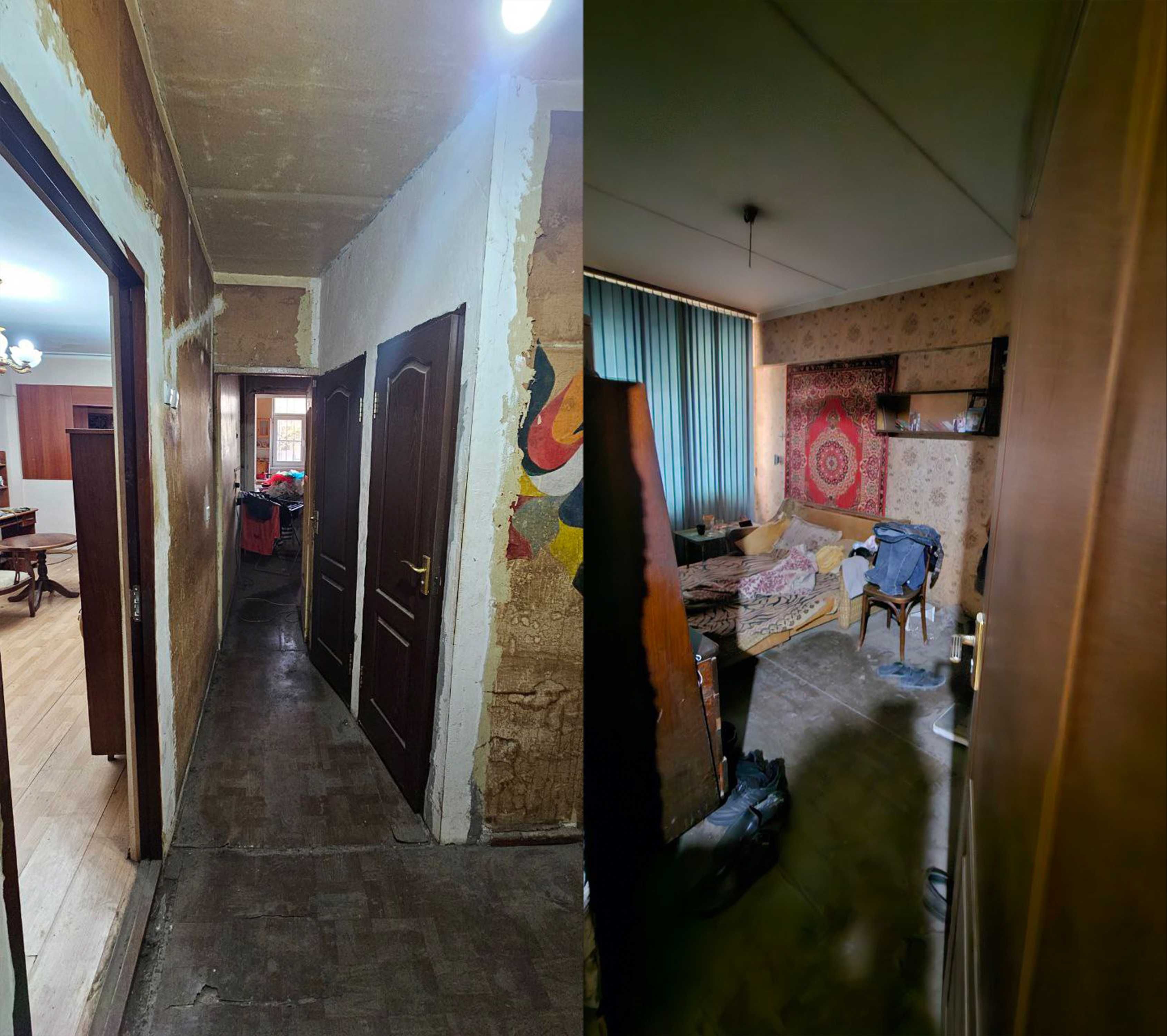 3-х комнатная квартира, 67 м2, (подвал 11 м2), без ремонта, 3 / 1 / 4