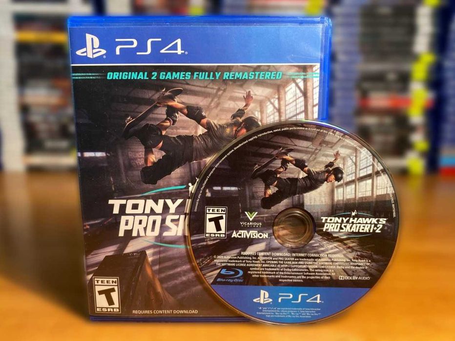 Tony Hawk's Pro Skater 1 + 2* PS4/PS5 Большой Выбор Дисков