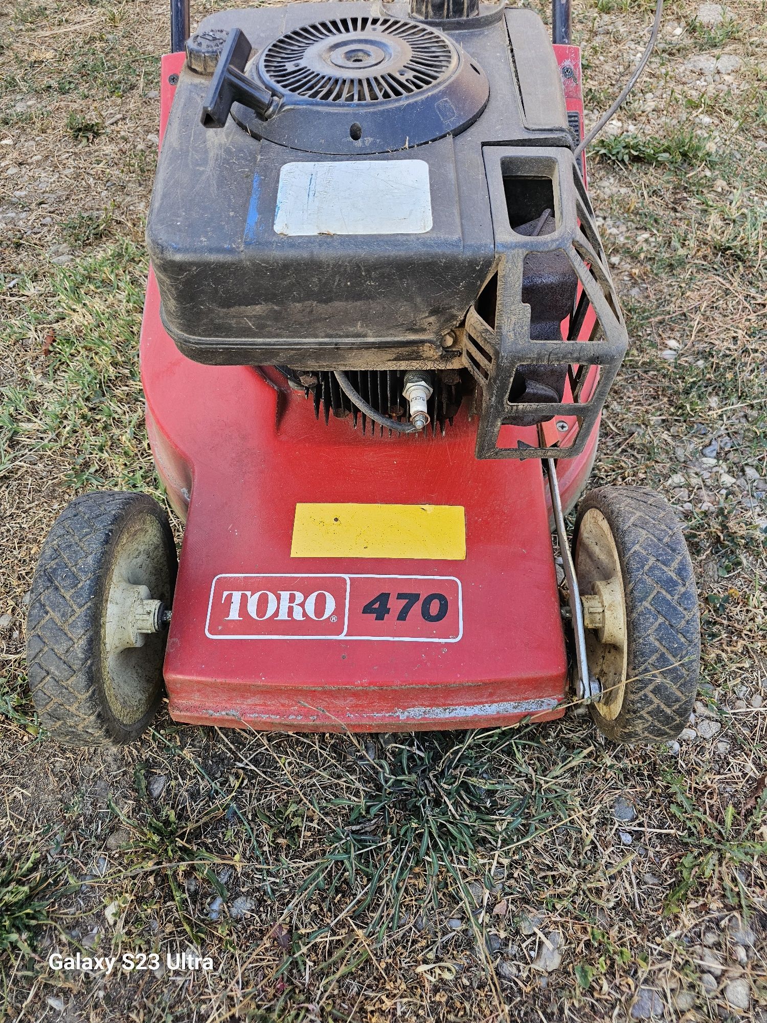vând mașină de tuns iarba TORO 470 fără cos de iarba