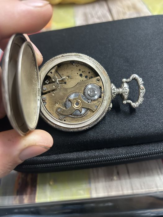Ceas de buzunar argint