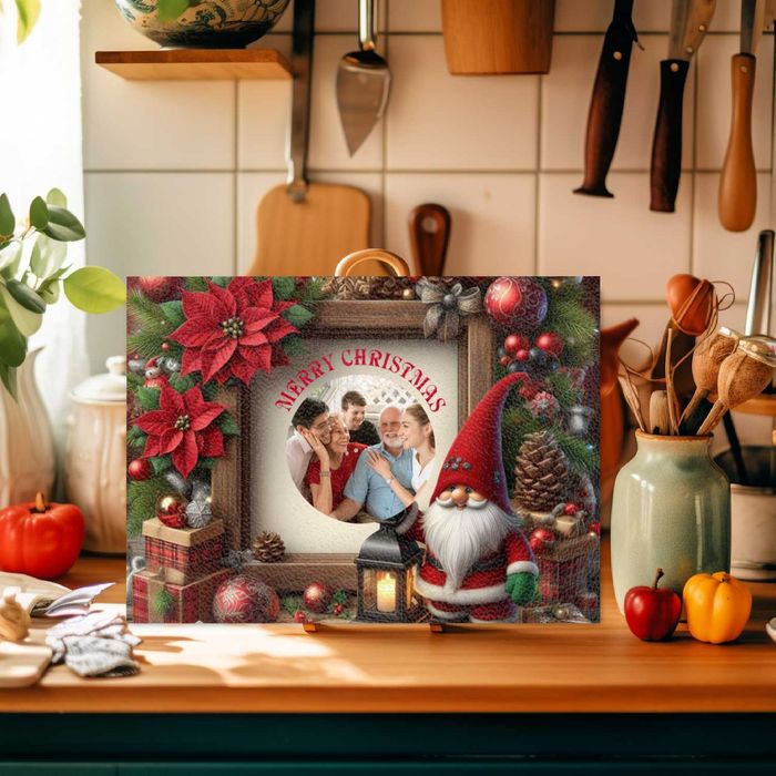 Стъклена дъска за рязане персонализирана - уникална за подарък