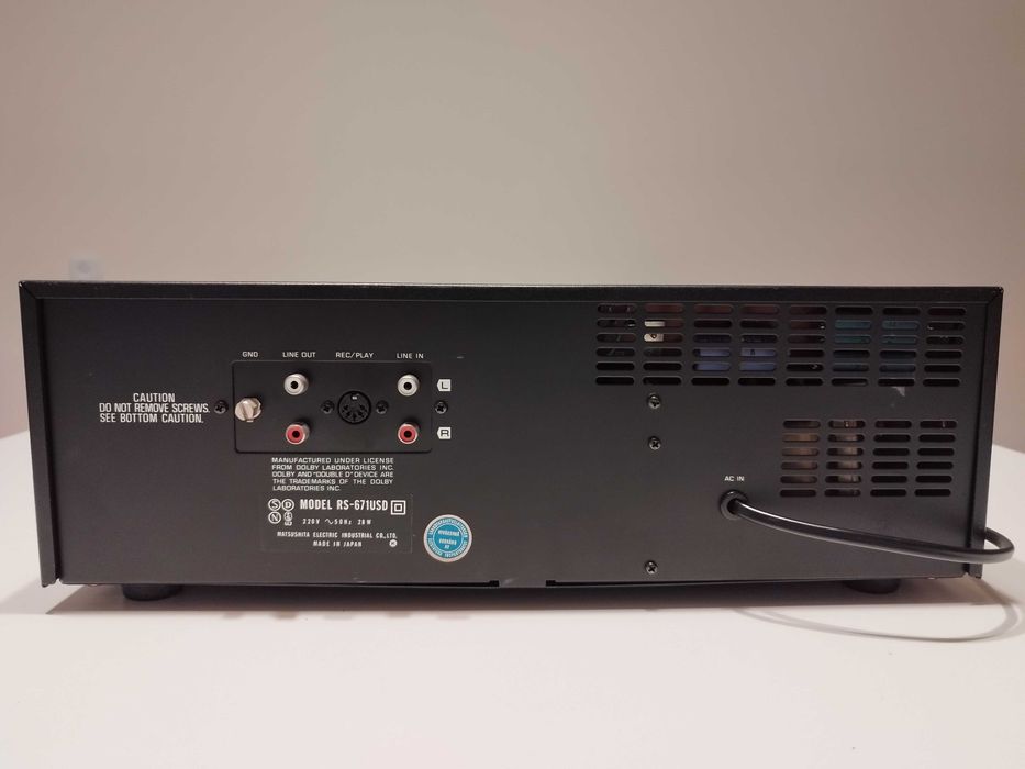 Stereo Cassette Deck TECHNICS RS-671USD - Rar/Vintage/Japan/Impecabil