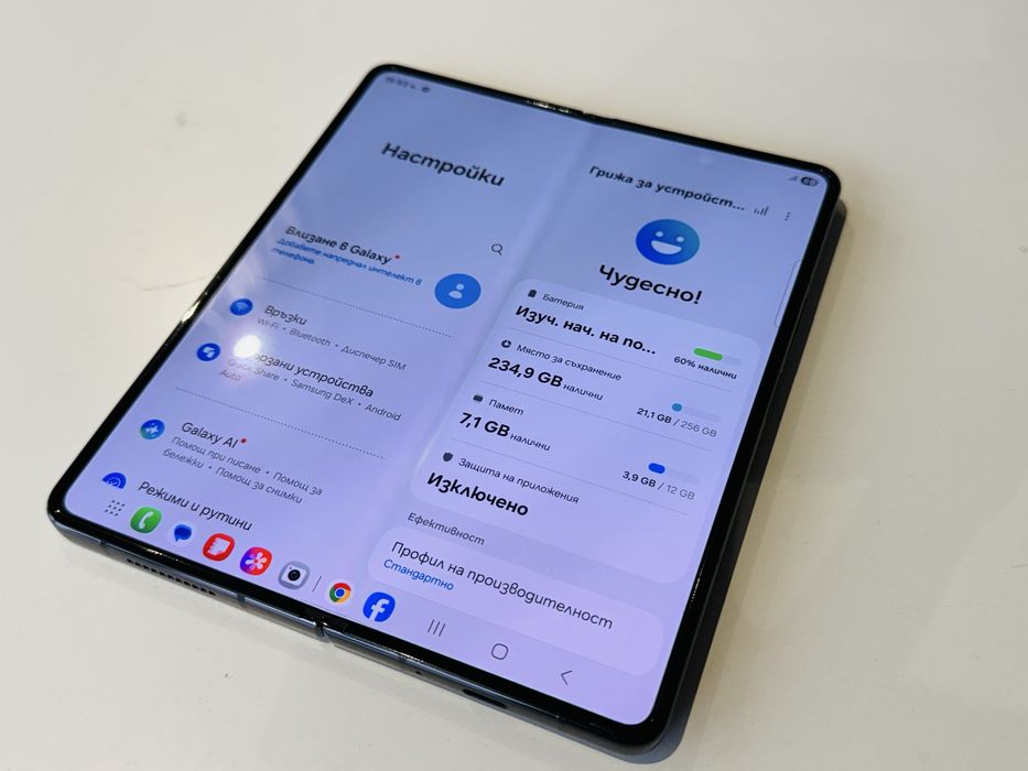 Като нов! Samsung Z Fold4 Black 256GB