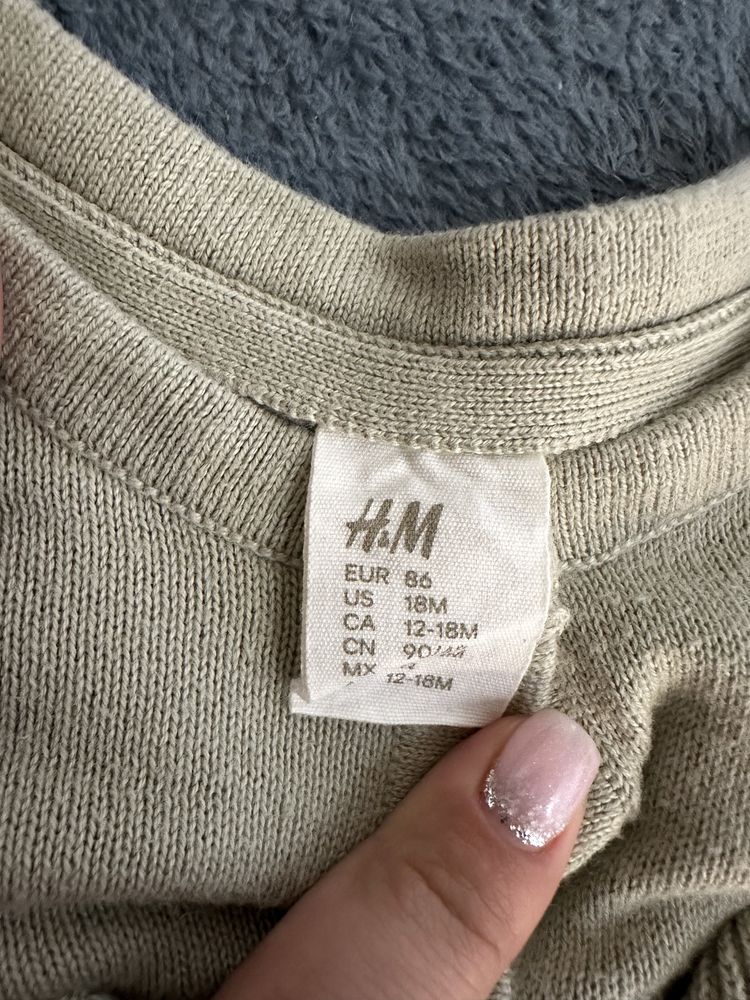 Cardigan H&M copii, 12-18 luni