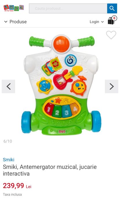 Vand antemergator bebelusi