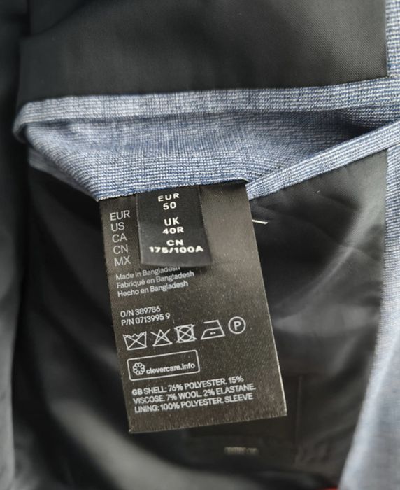 Sacou H&M, barbatesc