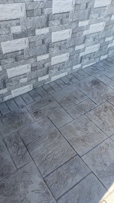 Beton amprentat si elicopterizat