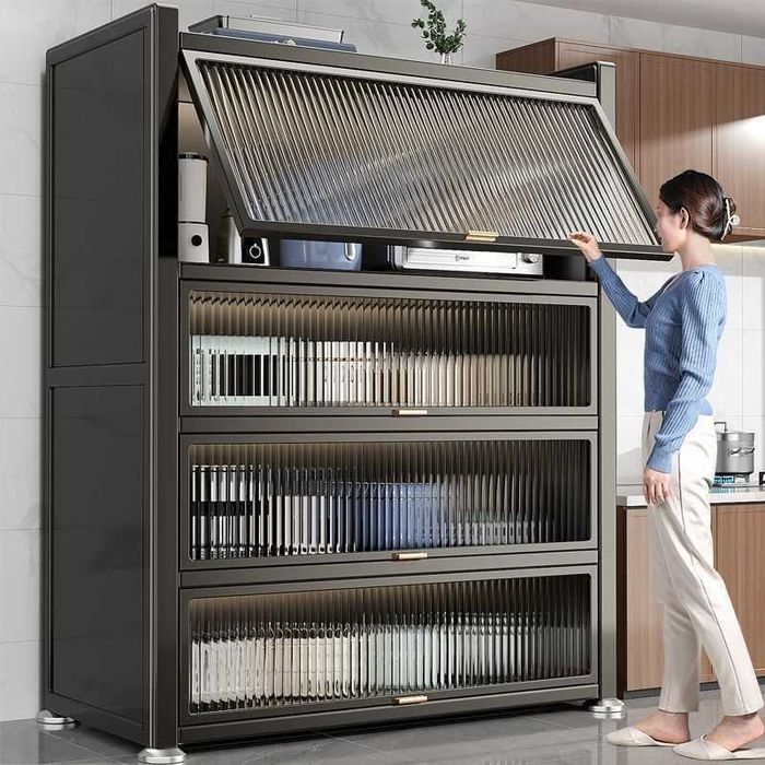 кухонный стеллаж/ металлические полки для приборов/стойка