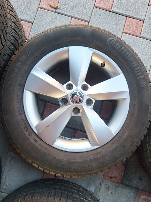 Jante aliaj 16 inch originale Skoda  KAROQ  Kodiac Octavia 5 x 112 16"