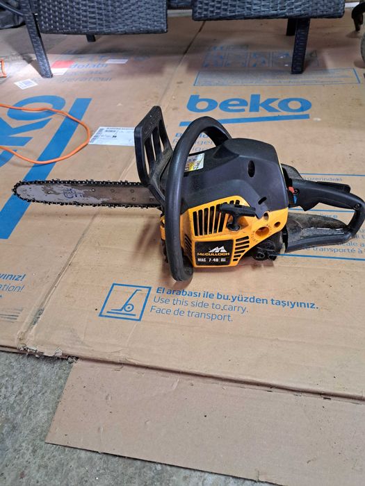 Drujba Mccullch in stare de functionare.