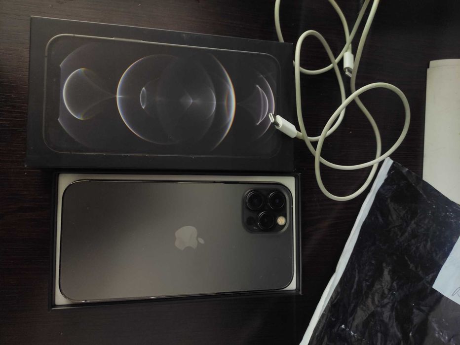 Iphone 12 pro 128 GB каробка документ lighting зарядка
