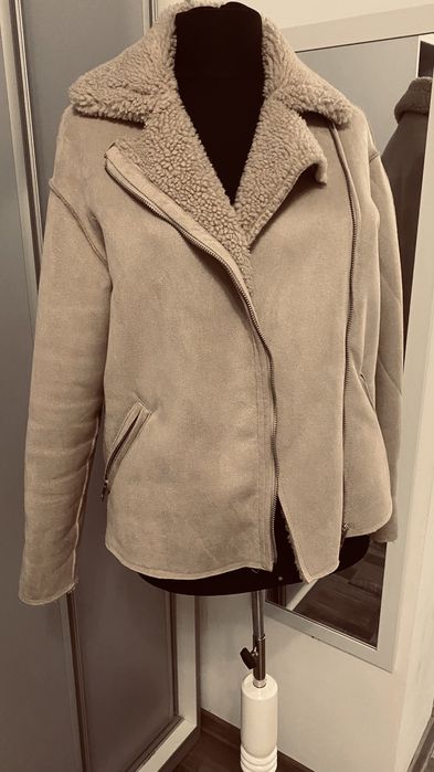 Cojoc dama bej/crem, mas S