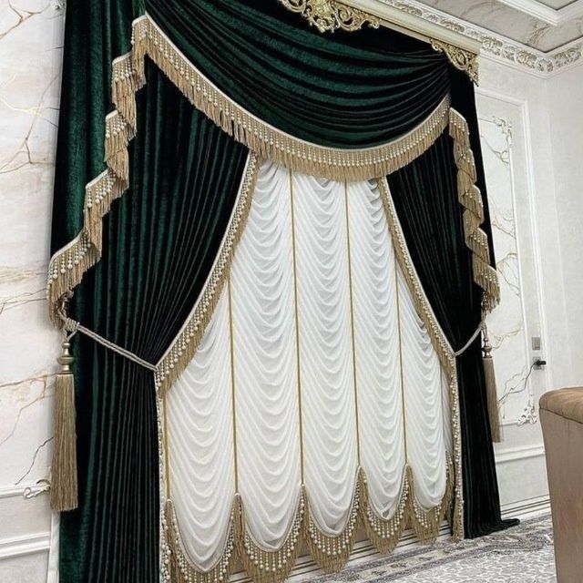 Parda va parda aksessuarlari.